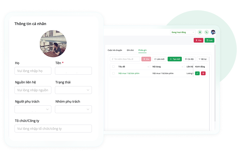 Tính năng gọi thoại